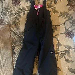 Obermeyer Snoverall black ski bibs